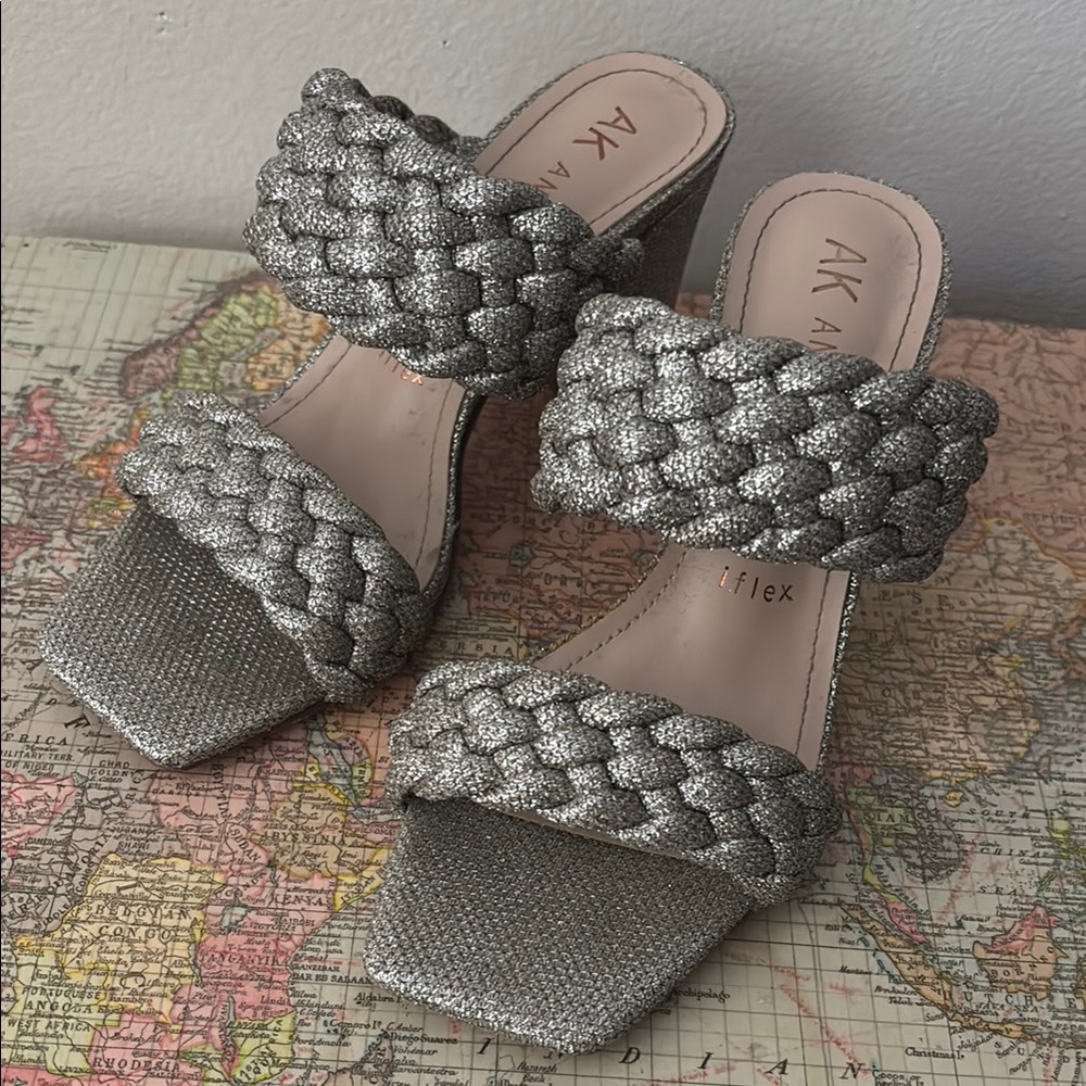 Anne Klein Silver Heeled Elegance